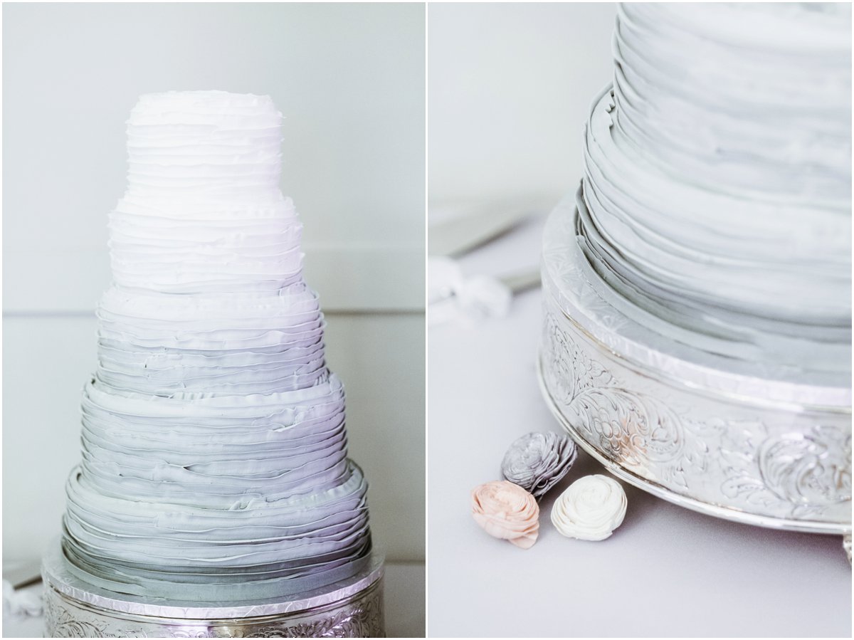Wichita-Wedding-Photographer-Grey-Ombre-Wedding-Cakes