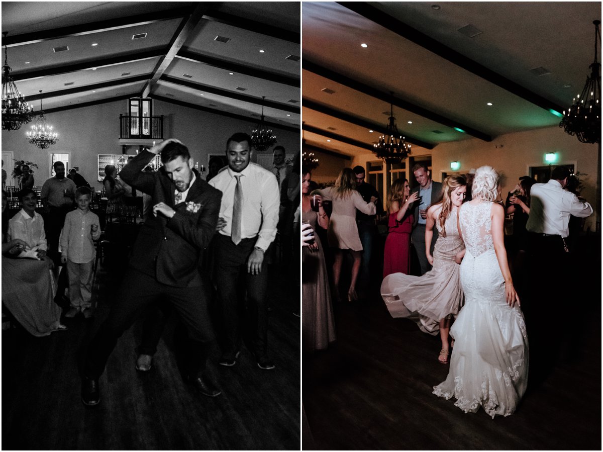 Reception Dancing Pink Wine Cranberry Navy Wedding - Dove Ridge Vineyard - Fort Worth Dallas - Wichita Wedding Photographer