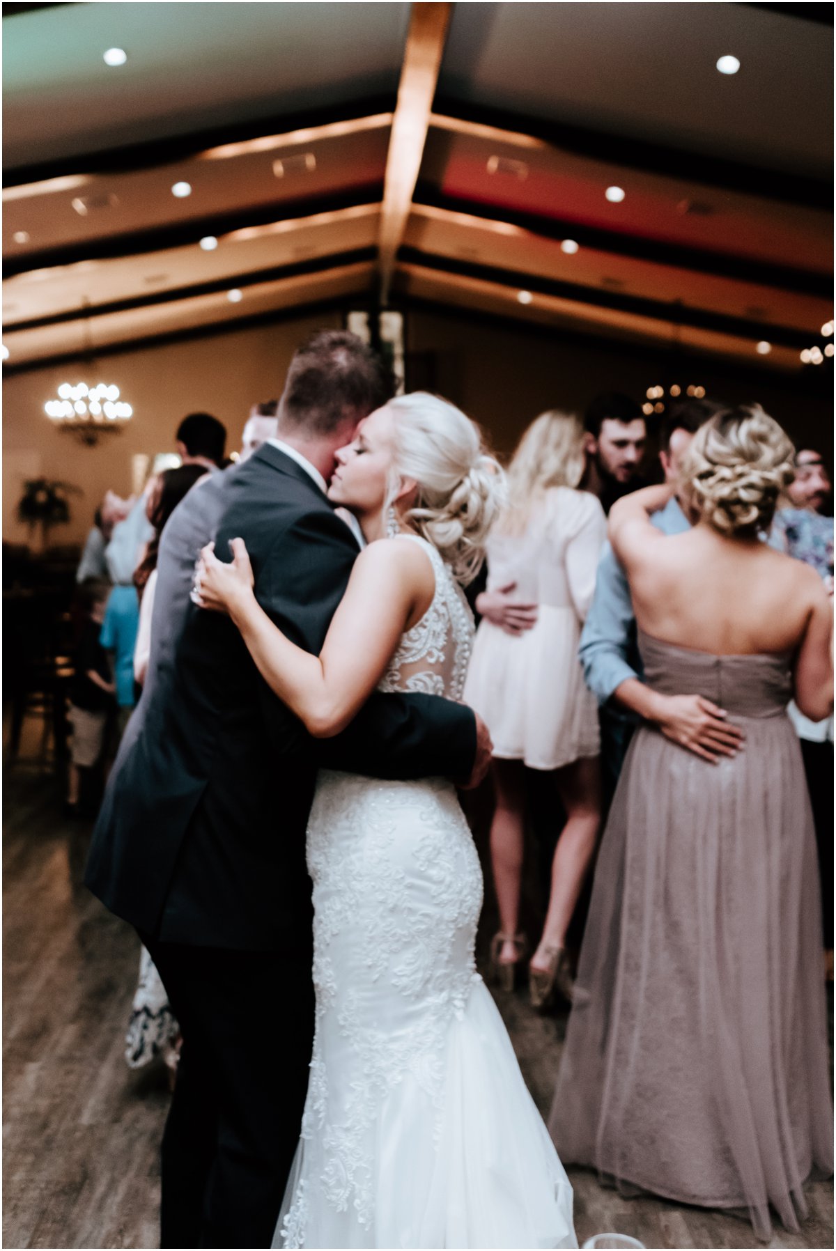Reception Dancing Pink Wine Cranberry Navy Wedding - Dove Ridge Vineyard - Fort Worth Dallas - Wichita Wedding Photographer