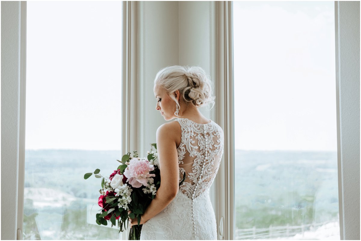 Dress Pink Wine Cranberry Navy Wedding - Dove Ridge Vineyard - Fort Worth Dallas - Wichita Wedding Photographer