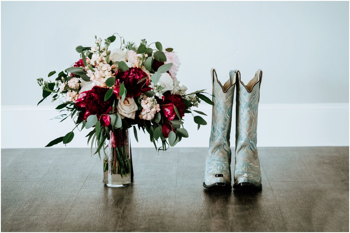 Blue Boots Dove Ridge Vineyard - Fort Worth Dallas - Wichita Wedding Photographer