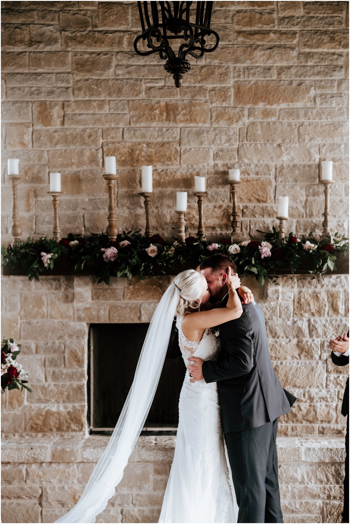 Pink Wine Cranberry Navy Wedding - Dove Ridge Vineyard - Fort Worth Dallas - Wichita Wedding Photographer